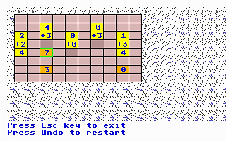 Simple Addition atari screenshot
